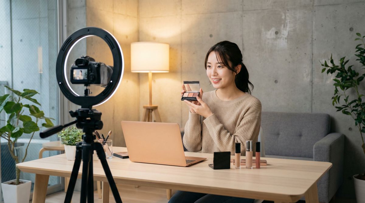 反差美女美妆视频教程